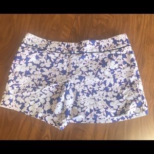 The Limited Blue Floral tailored shorts 16